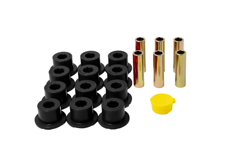 Toyota Tundra Leaf Spring Pads - Rear - Energy Suspension - Rear Spring Bushing Set - Black - `00-`06